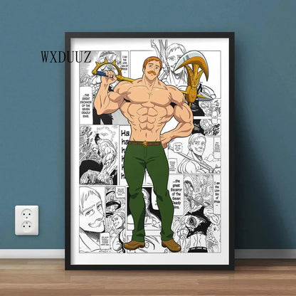 The Seven Deadly Sins Ban King Canvas Print