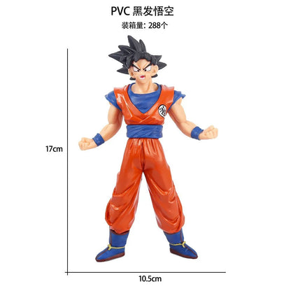 Dragon Ball Z Super Saiyan Son Goku Action Figure Set - Includes Son Gohan Vegeta Broly Piccolo Majin Buu Collectible
