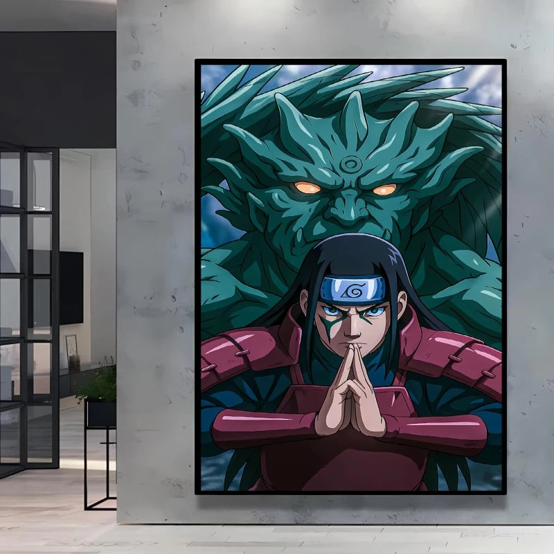 Print on Canvas Wall Art Naruto Uchiha Itachi Poster HD Cartoon Pictures Home Living Room Decoration Paintings Holiday Gifts