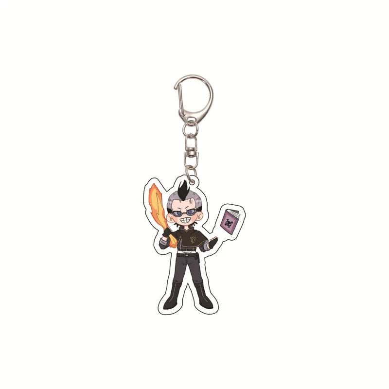Black Clover Asta Acrylic Keychain
