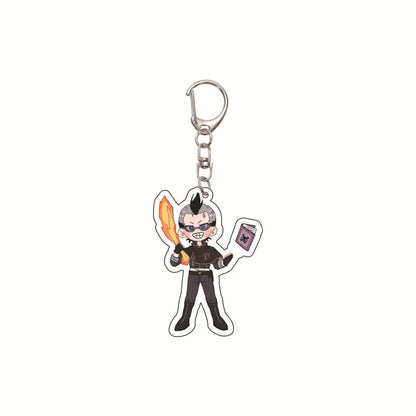Black Clover Asta Acrylic Keychain