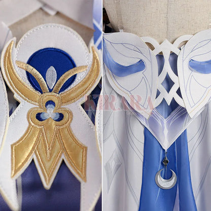 Genshin Impact Columbina Cosplay Wig