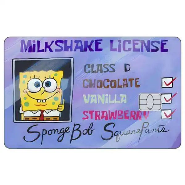 SpongeBob Patrick Star Card Skin