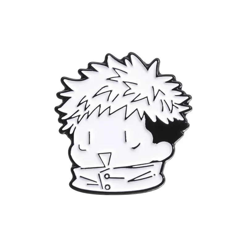 Anime Enamel Character Brooch
