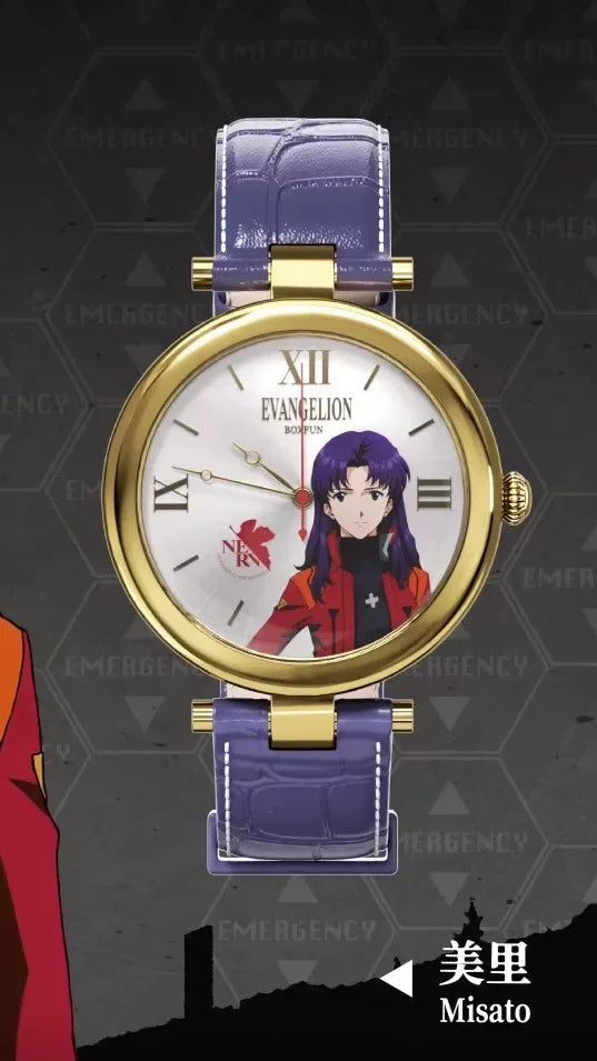 Evangelion Asuka Wrist Watch