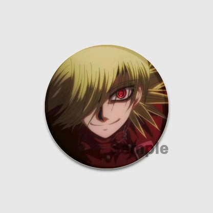 Hellsing Ultimate Tinplate Brooch