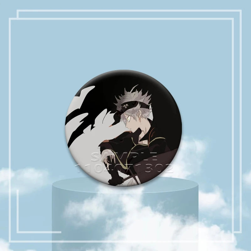 Black Clover Characters Pin
