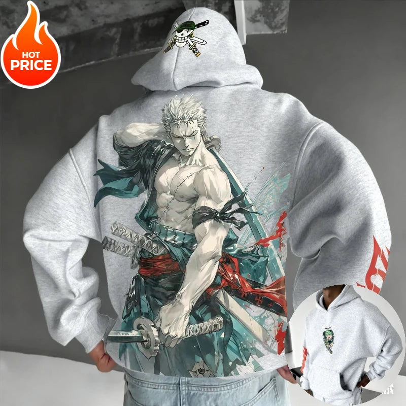 One Piece Zoro Oversized Hoodie
