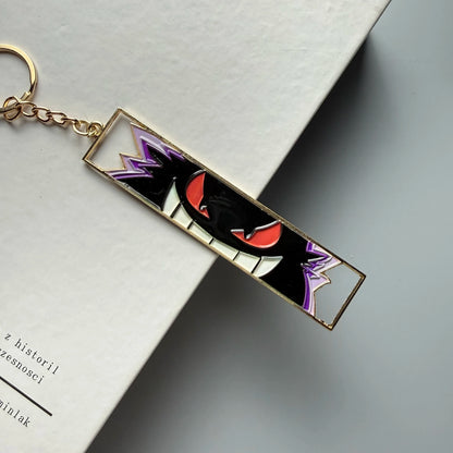 Anime Jet Metal Keychain