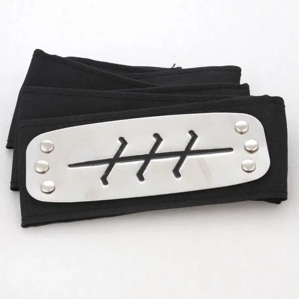 New Ninja Headband Rebel Leaf Narutos Creative peripheral Forehead Protector Coslapaly Anime Peripheral