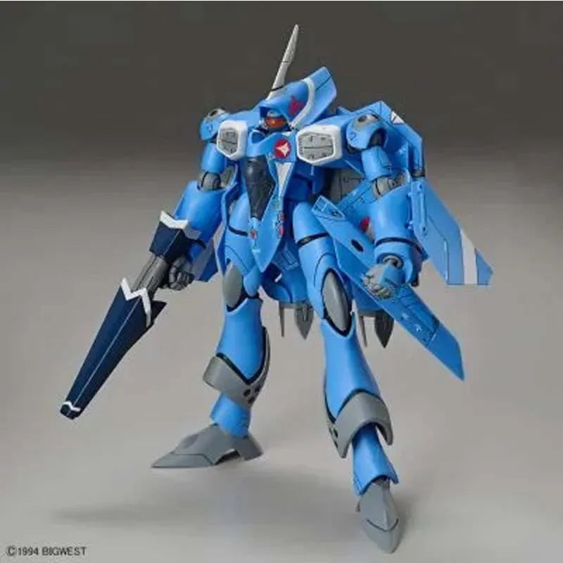 Bandai Original HG Macross 1/100 Assembly Model VF-22S Sturmvogel II Max Jenius Anime Action Figure Mecha Christmas Gifts Toys