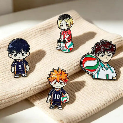Haikyuu Volleyball Enamel Pin