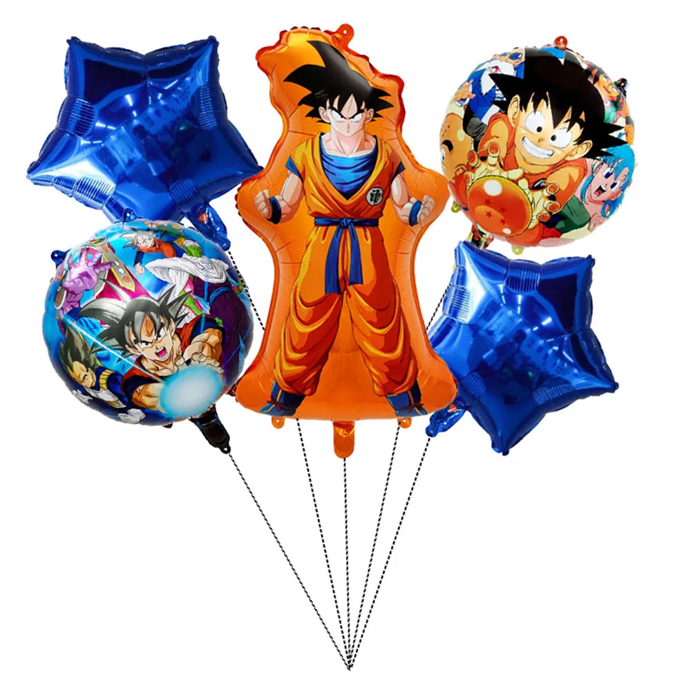 Dragon Ball Birthday Party Decorations Party Supplies Tablecloths Paper Cup Plates Napkin Gift Bags Banners Baby Birthday Shower