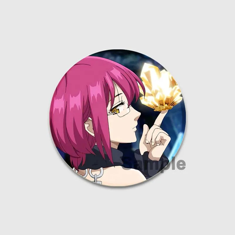The Seven Deadly Sins Badge Brooch