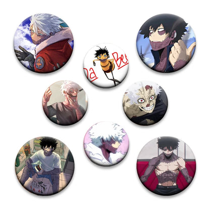 My Hero Academia Dabi Button Pin