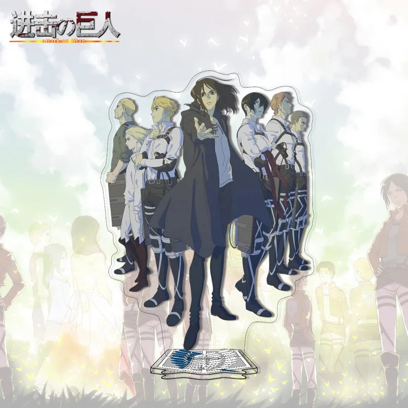 Attack on Titan Acrylic Stand 41-80 Anime Figure Custom Made One Piece Drop Shipping Wholesale Distributor Merchandise