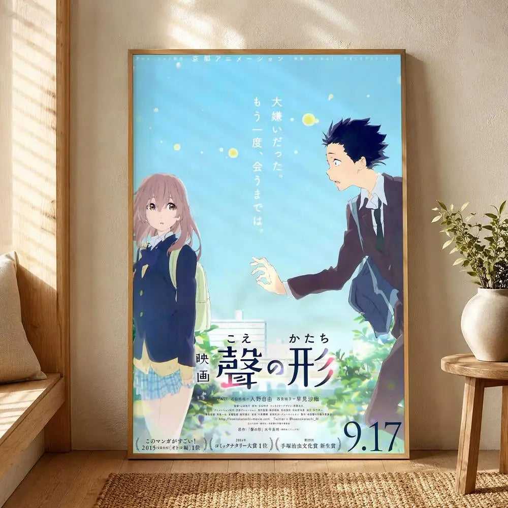 A Silent Voice Poster Sticker