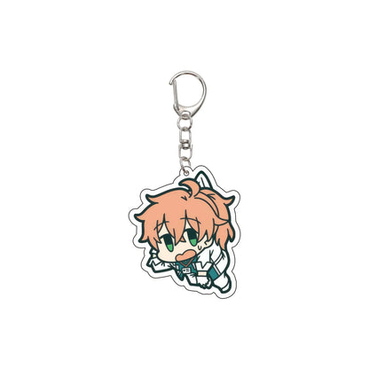 55MM Anime Fate/Grand Order Keychain Fujimaru Ritsuka Mash Kyrielight Astolfo Key Chain Acrylic Model Plate Christmas Gifts