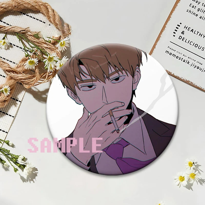 Mob Psycho 100 Shigeo Kageyama Button Pin