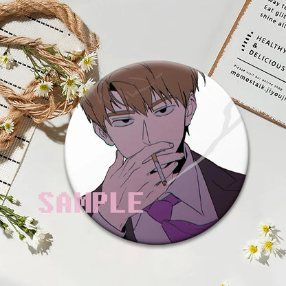 Mob Psycho 100 Shigeo Kageyama Button Pin
