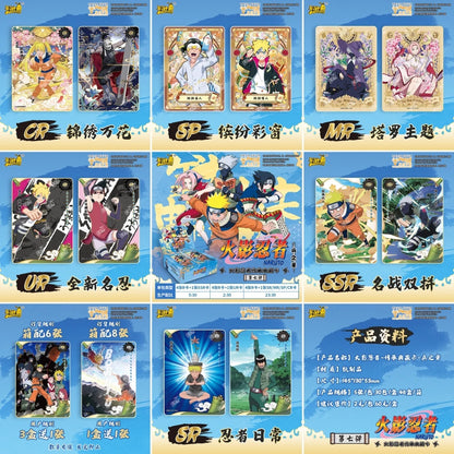 Hot Selling KAYOU Naruto Card Complete Collection Series Collection Card Fight Chapter Pro Chapter Toys Game Card Surprise Gifts