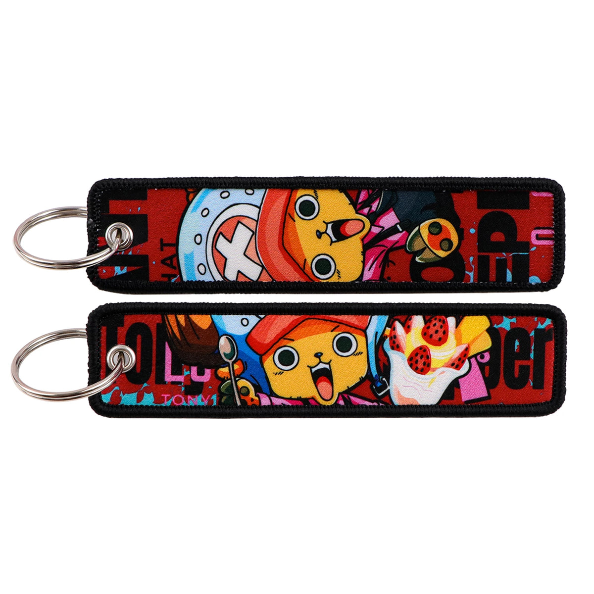 One Piece Straw Hat Keychain