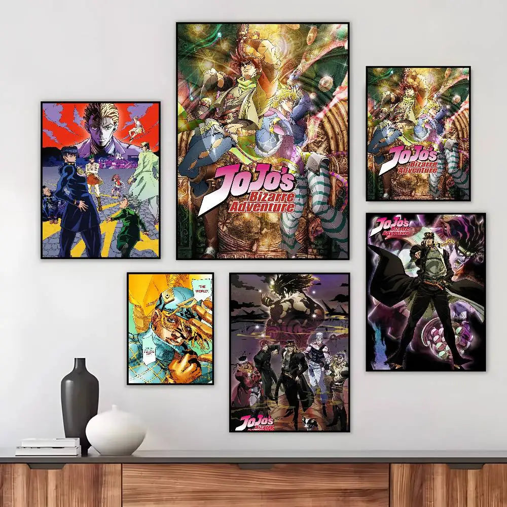 JoJo’s Bizarre Adventure Retro Canvas