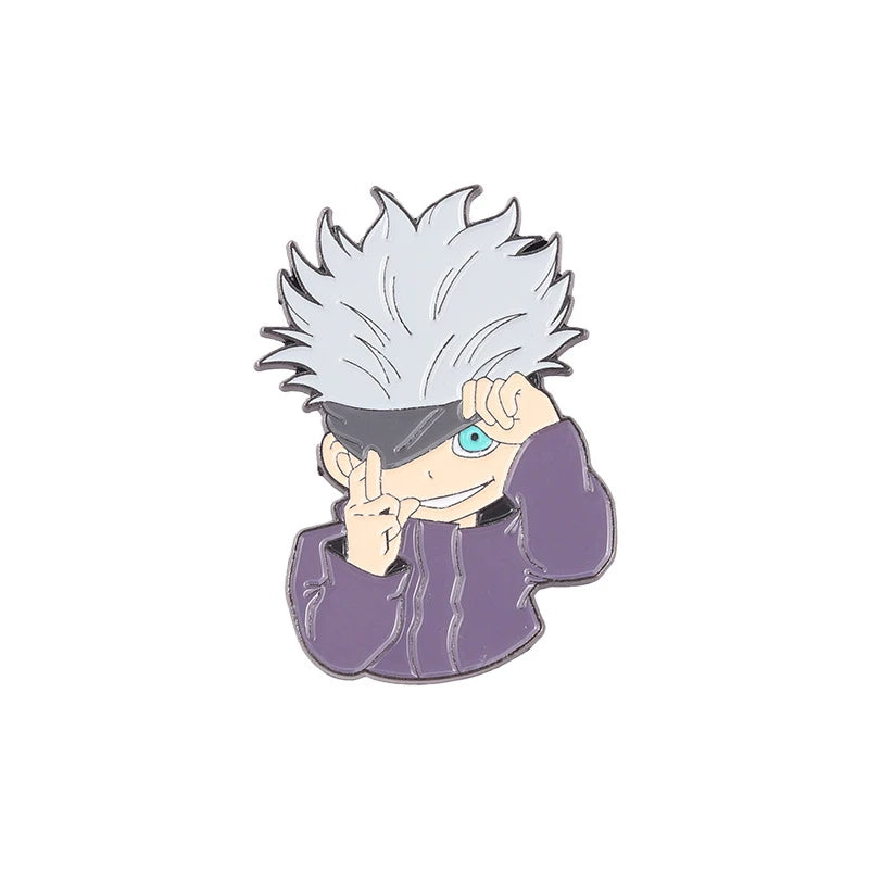 Anime Enamel Character Brooch
