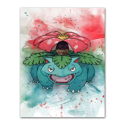 Pokemon Bulbasaur Canvas Print