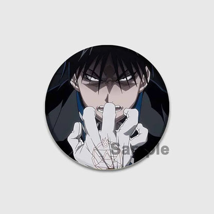 Fullmetal Alchemist Enamel Brooches