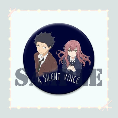 A Silent Voice Ishida Shouya Button Pin