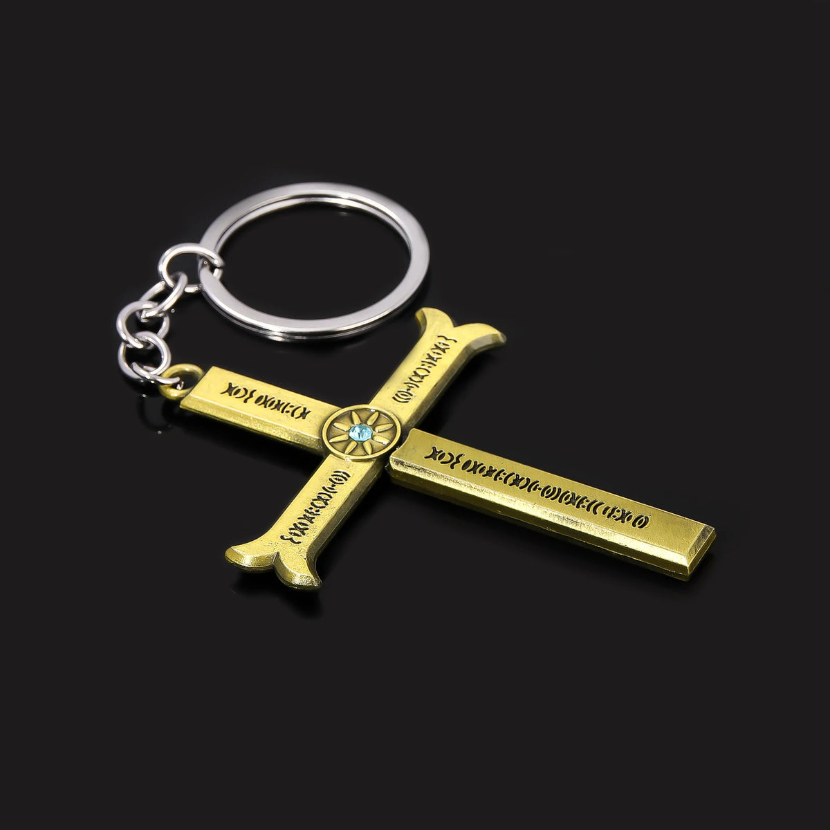 Anime Wanted Black Knife Keychain