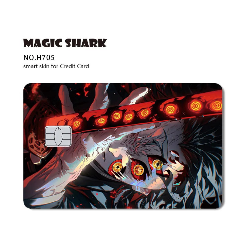 Demon Slayer Shinny Holographic Card Skin