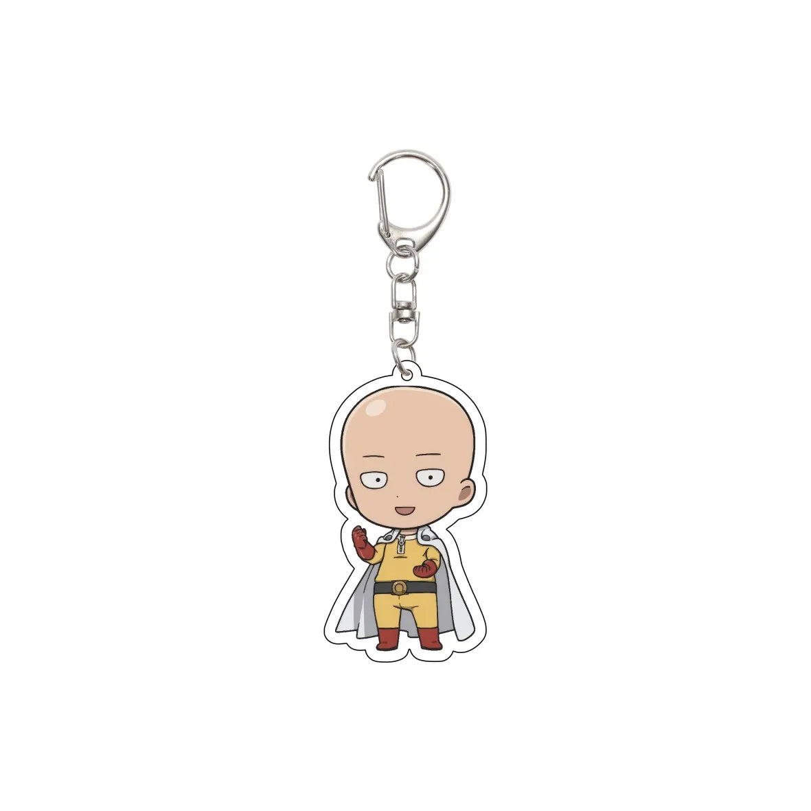 One Punch Man Saitama Keychain