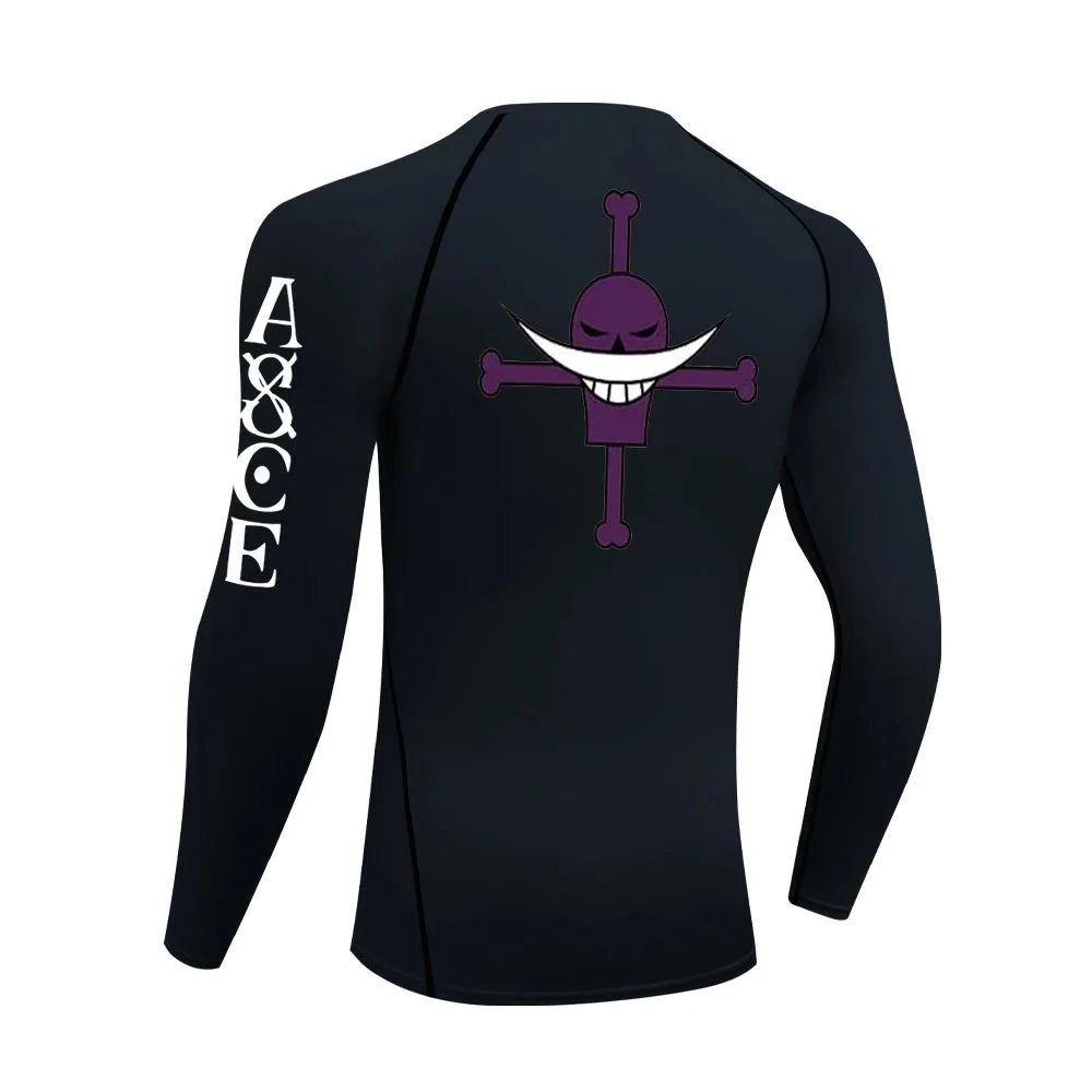 One Piece Luffy Rash Guard