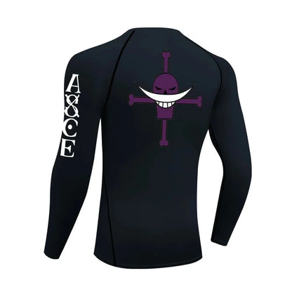 One Piece Luffy Rash Guard