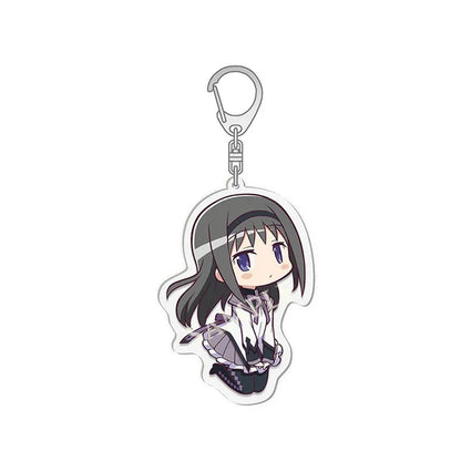 Puella Magi Madoka Magica Character Keychain