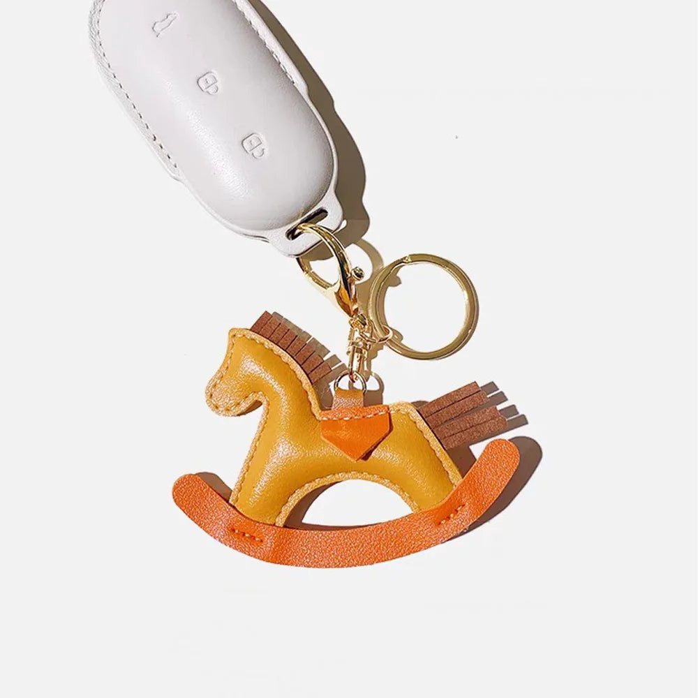 Horse Pony Tassel Keychain