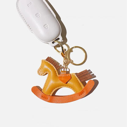 Horse Pony Tassel Keychain