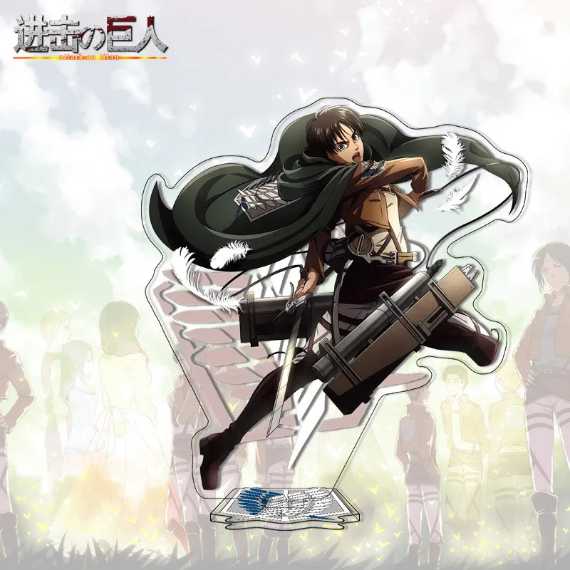 Attack on Titan Acrylic Stand 41-80 Anime Figure Custom Made One Piece Drop Shipping Wholesale Distributor Merchandise