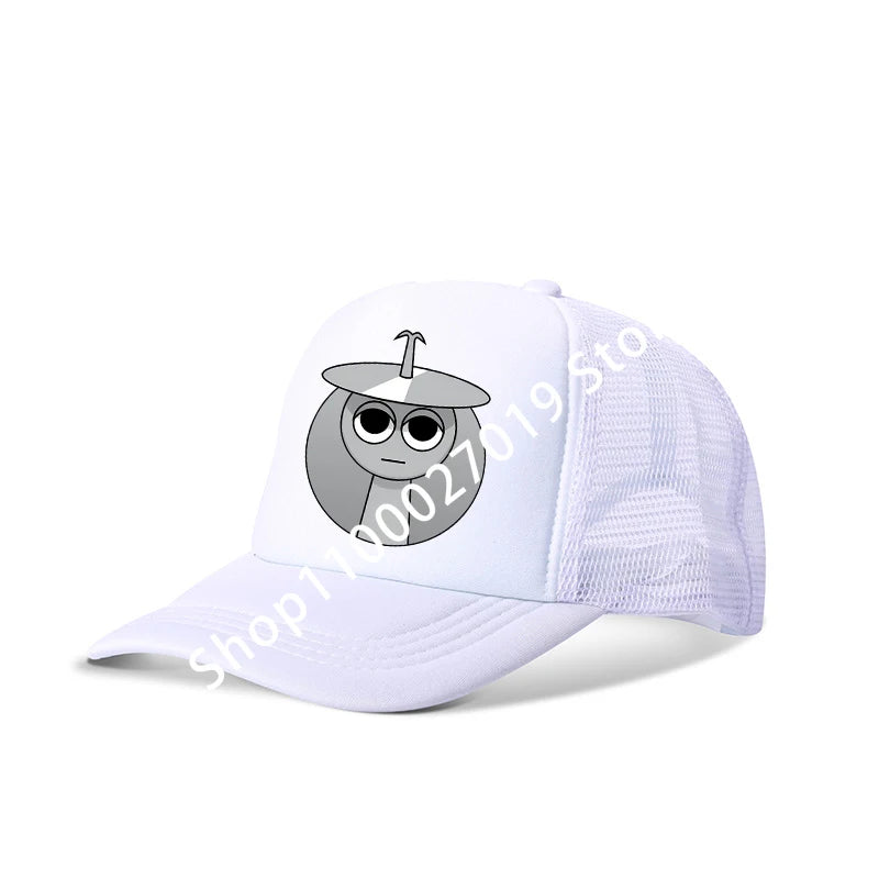 Sprunkis Cartoon Mesh Cap