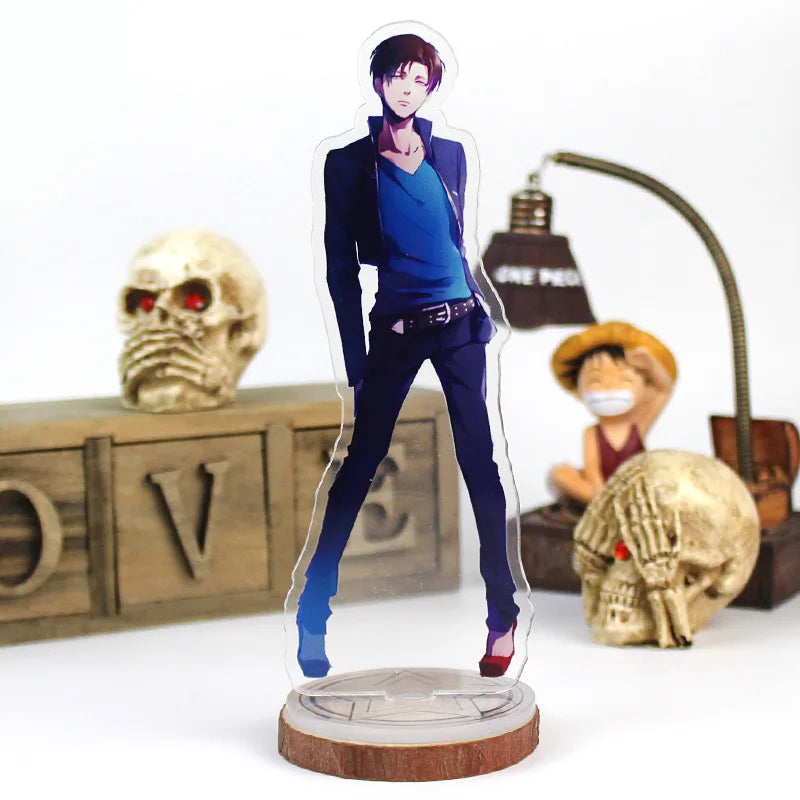 Attack on Titan Acrylic Stand Anime Large Stand Cartoon Cute Character Figure Display Stand Anime Merchandise Collectible Gift