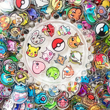 Pokémon Acrylic Sticker Pieces