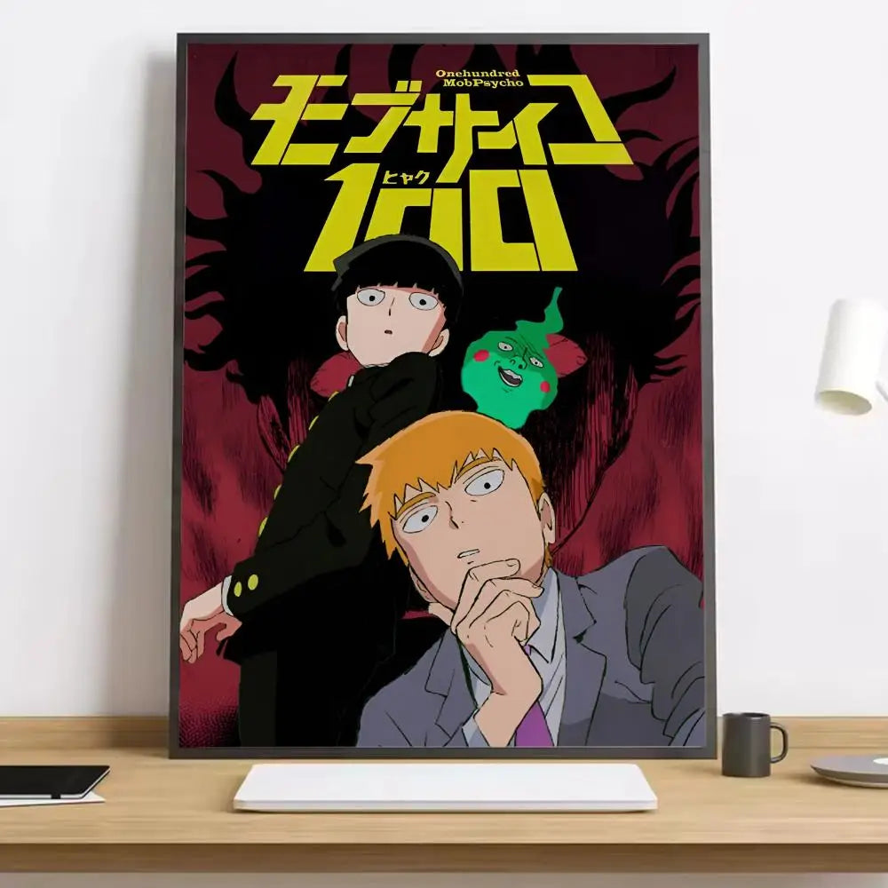 Mob Psycho 100 Reigen Canvas Poster
