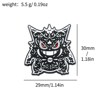 Pokemon Gengar Enamel Lapel Pin