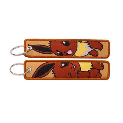 Anime Cute Animals Keyring