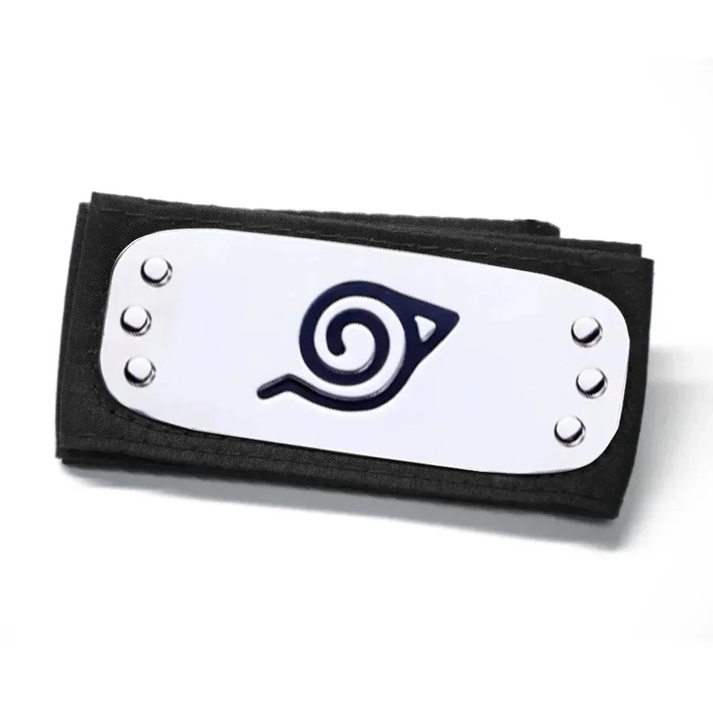 Bandai Naruto Kakashi Sasuke Headband rebel ninja Konoha protective forehead bandana cosplay anime Costume Accessories gift toy