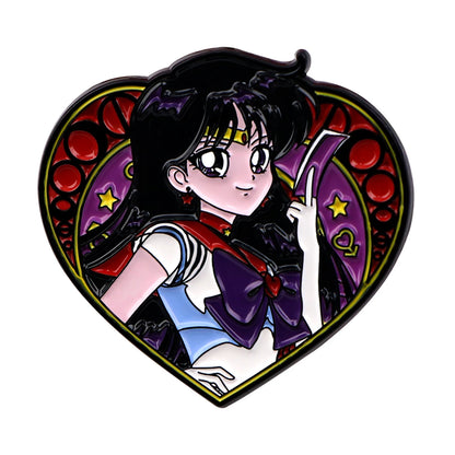 Manga Anime Character Enamel Pin