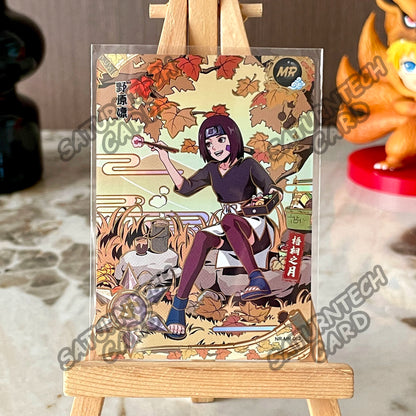 KAYOU Naruto MR Card 38-72 Series Single Card Naruto Uzumaki Naruto Hyuga Hinata Collection Anime Card Kids Toy Gift
