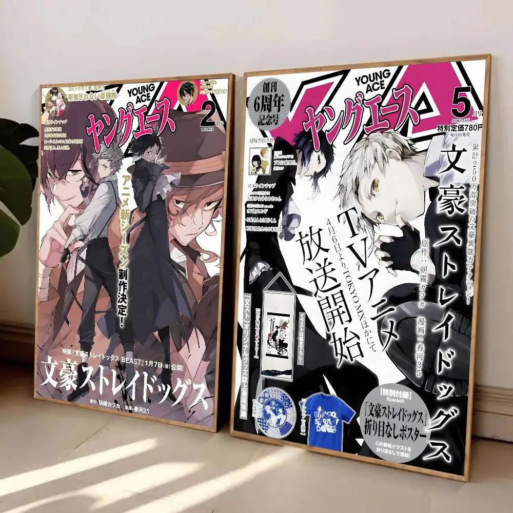 Bungo Stray Dogs Vintage Poster
